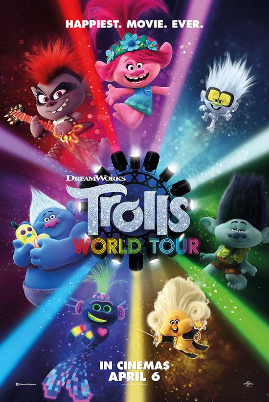 Trolls - 3 MONTHS until #TrollsWorldTour? That's music to