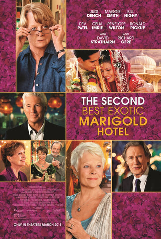 THE SECOND BEST EXOTIC MARIGOLD HOTEL